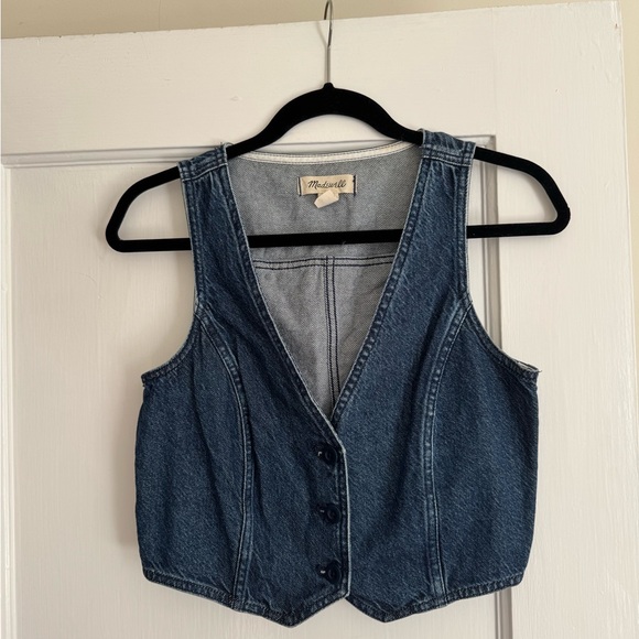 Madewell Tops - Madewell Blue Denim Vest Top